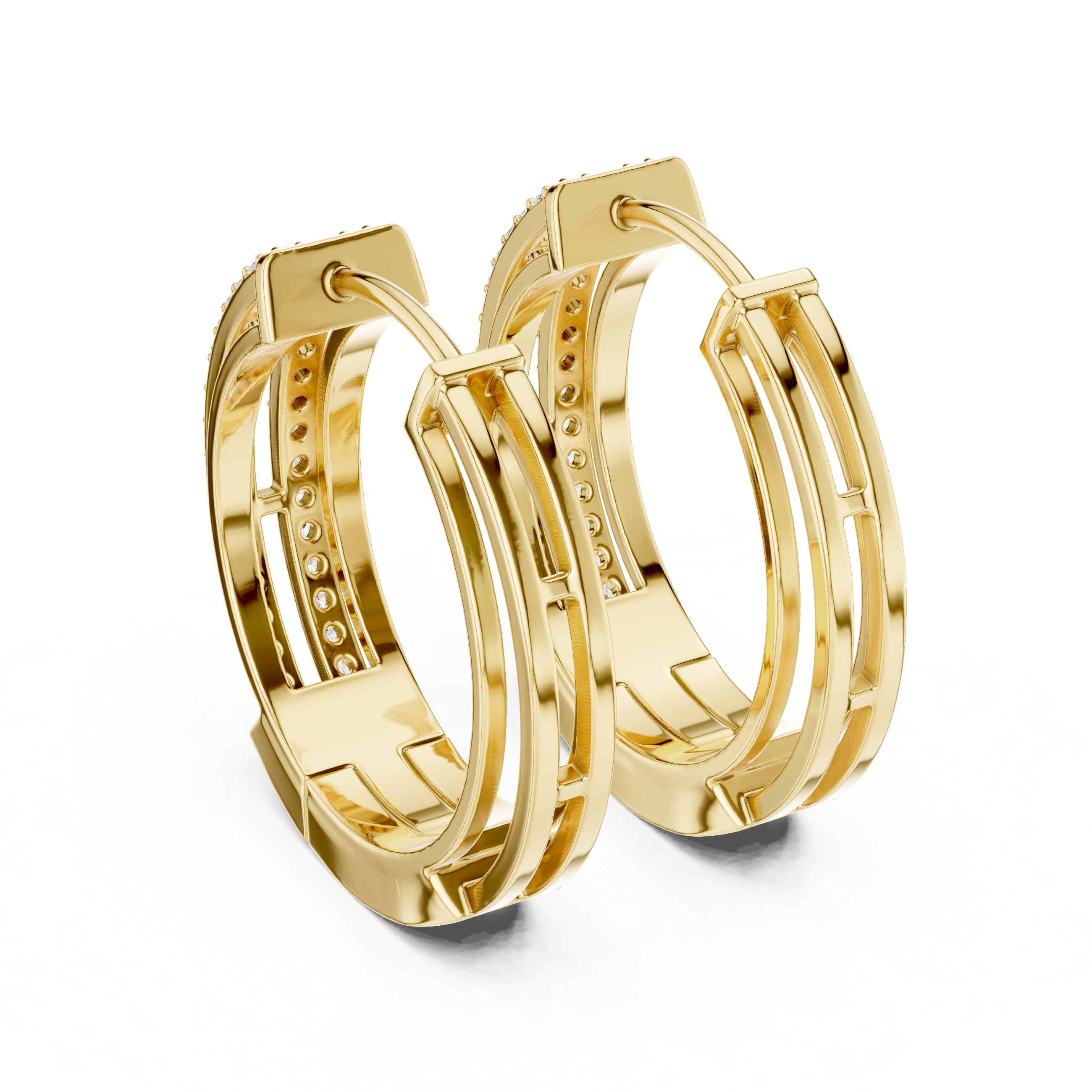 KM0087 Yellow Gold View 3