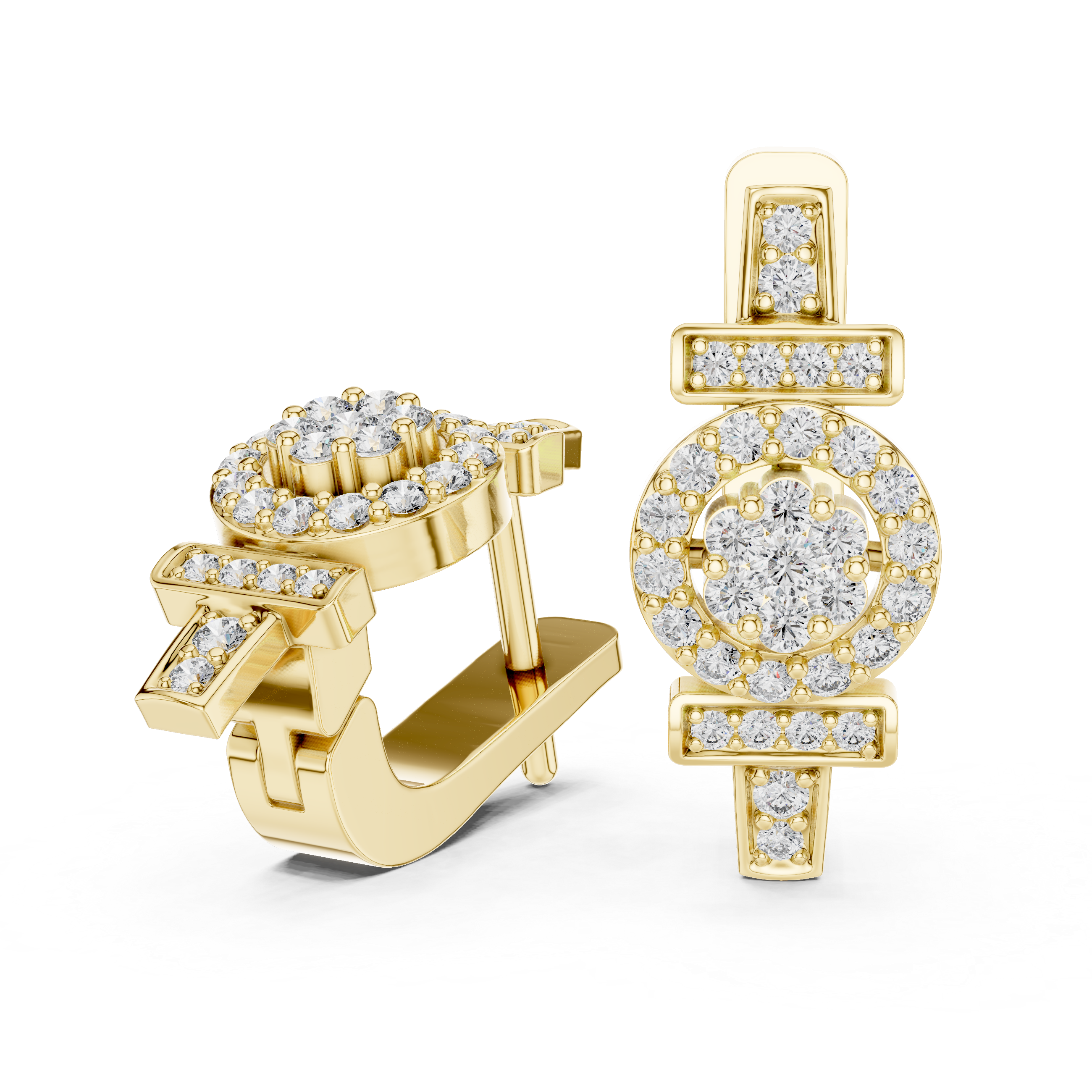 Imperial Oval Earrings