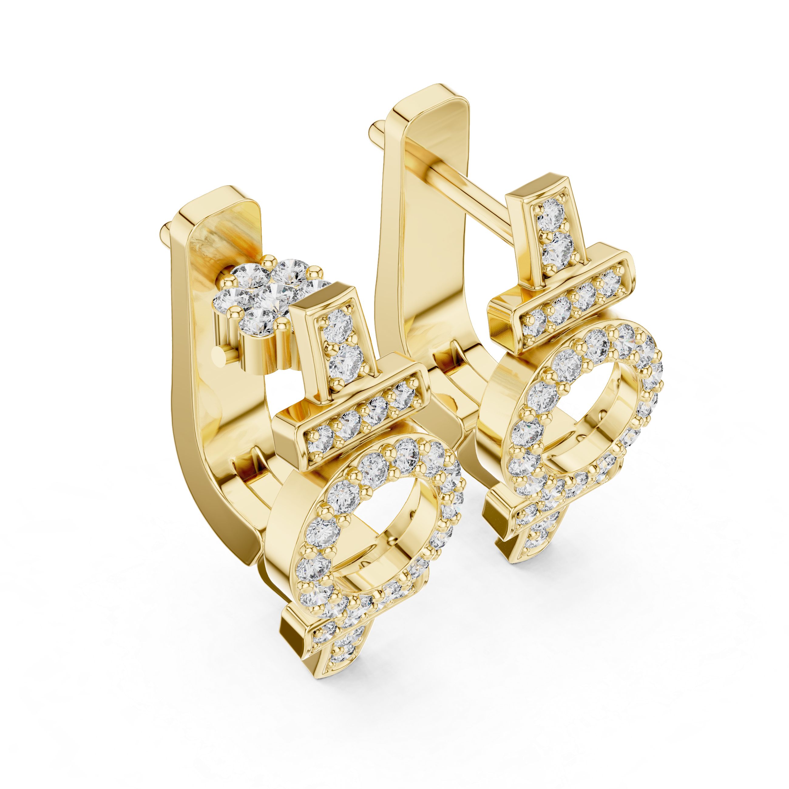 Imperial Oval Earrings