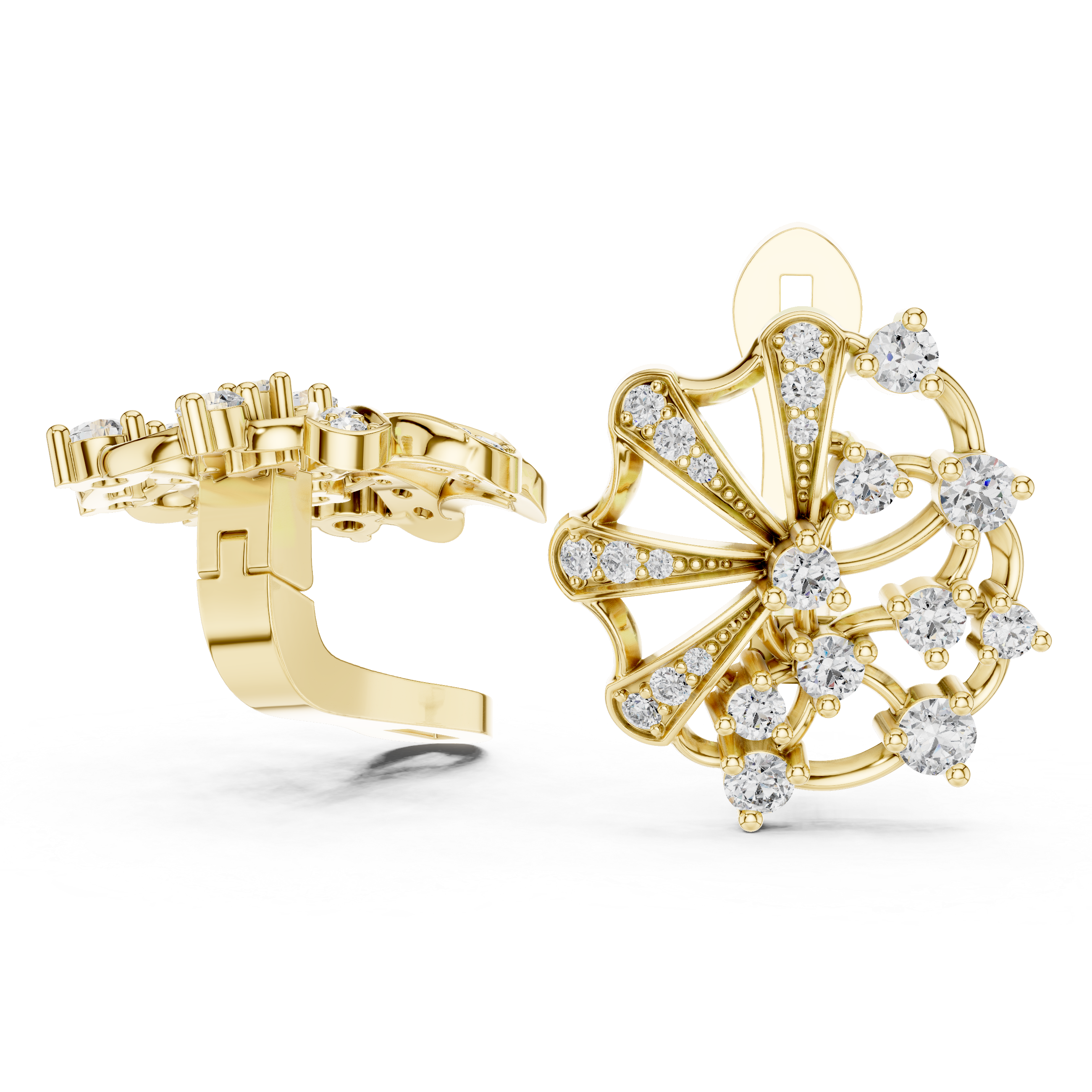 KM0076 Yellow Gold View 1