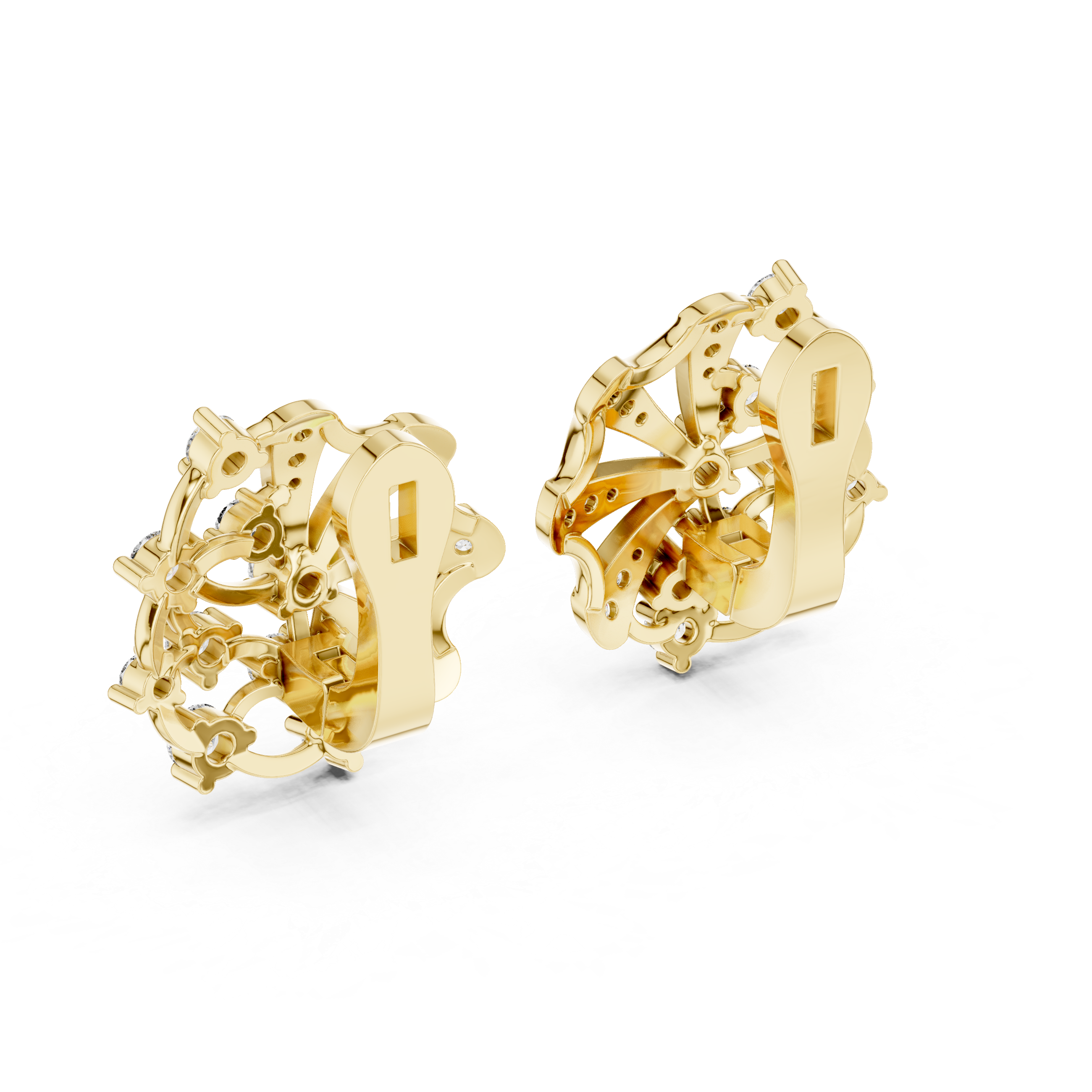 KM0076 Yellow Gold View 3