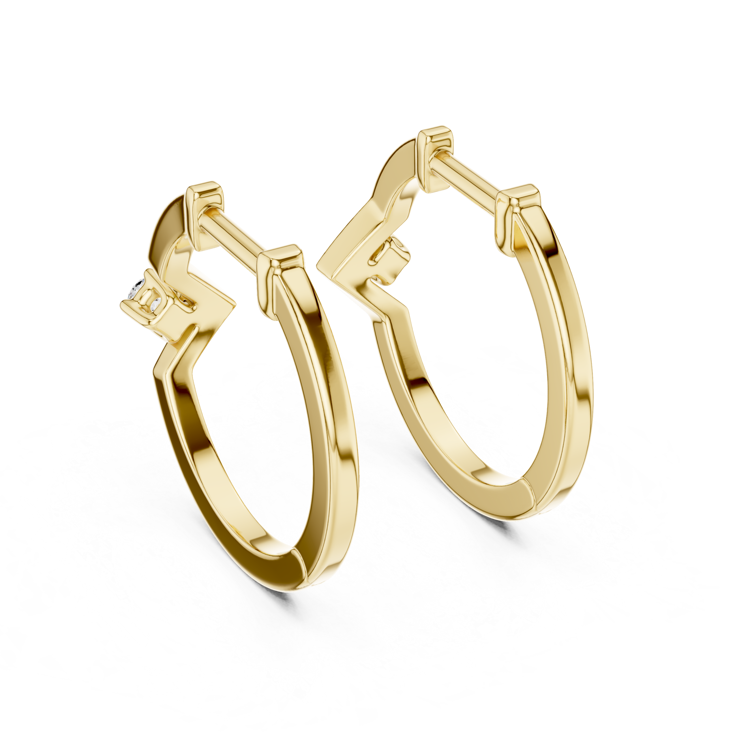 KM0100 Yellow Gold View 3