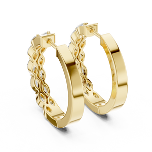 KM0050 Yellow Gold View 3