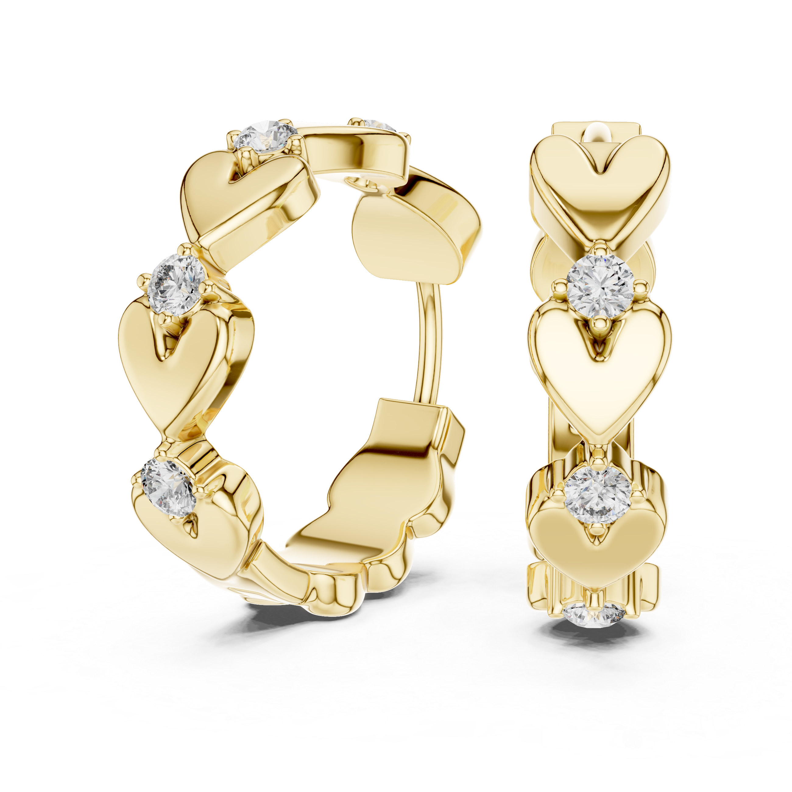 KM0051 Yellow Gold View 1