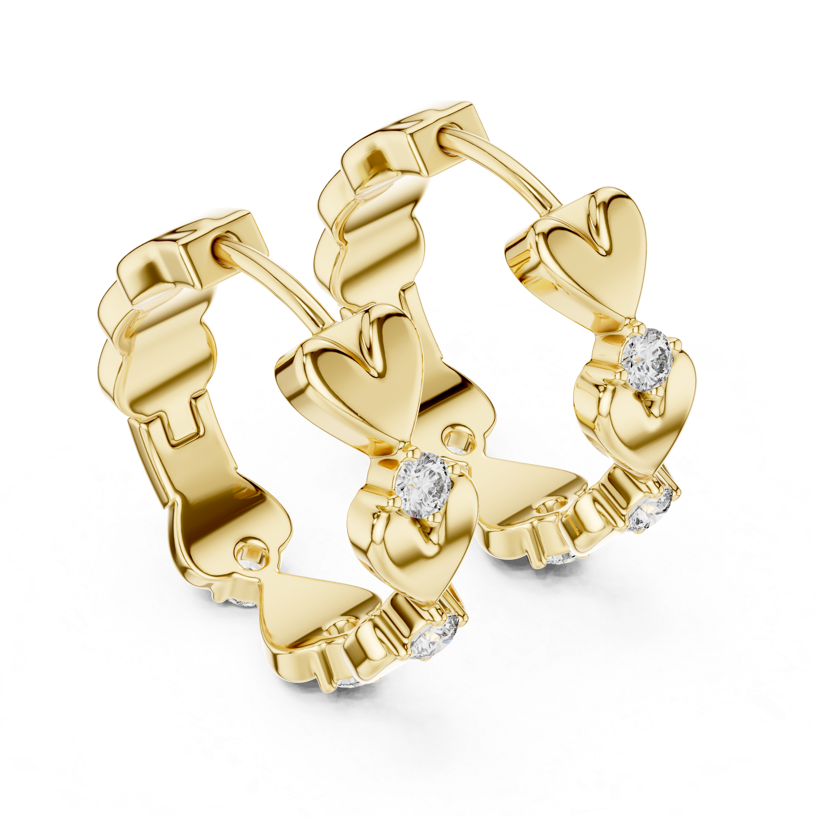 KM0051 Yellow Gold View 2
