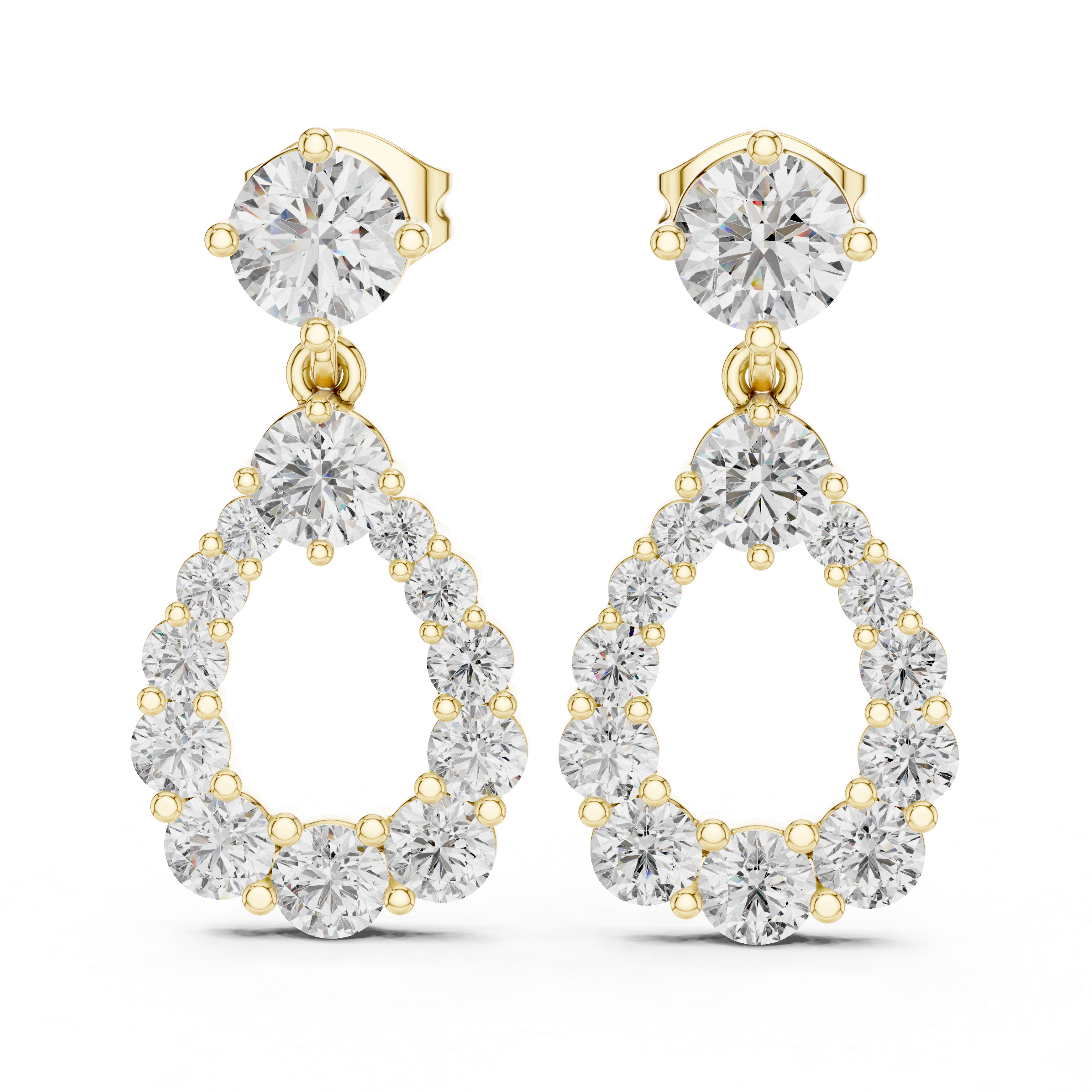Celeste Frame Earrings