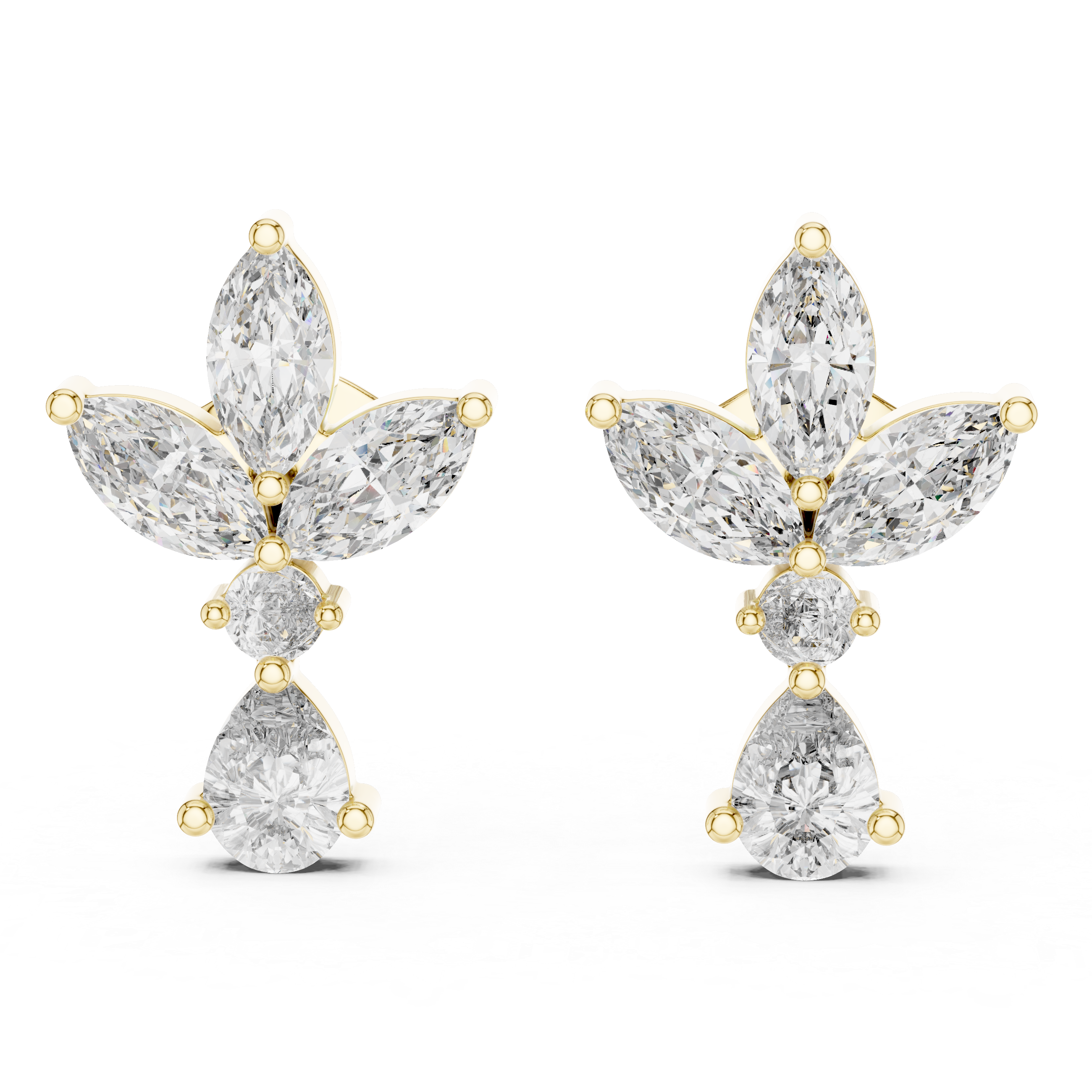 KM0102 Yellow Gold View 1