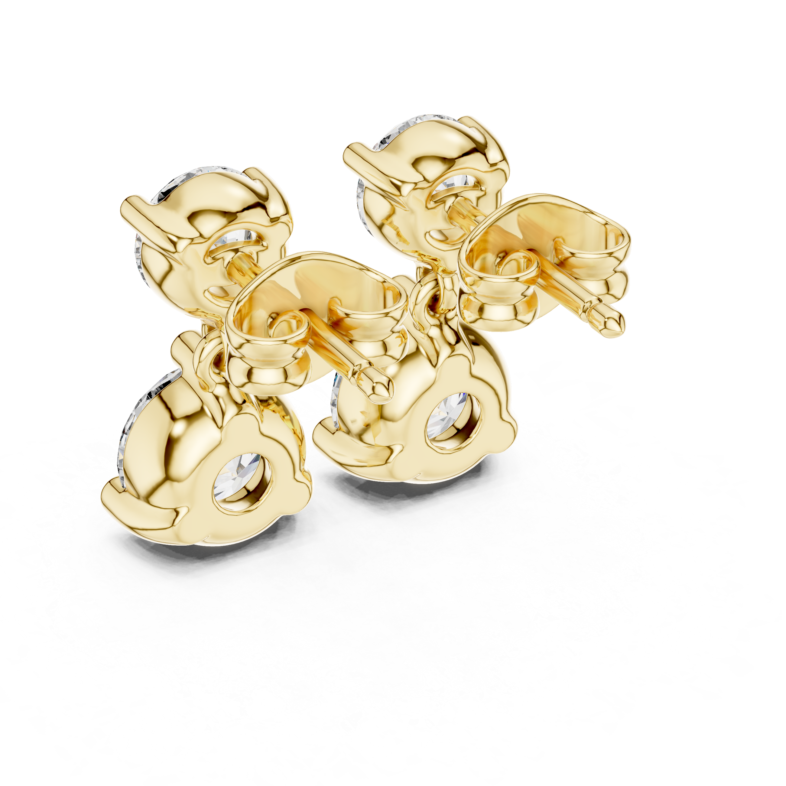 KM0104 Yellow Gold View 3