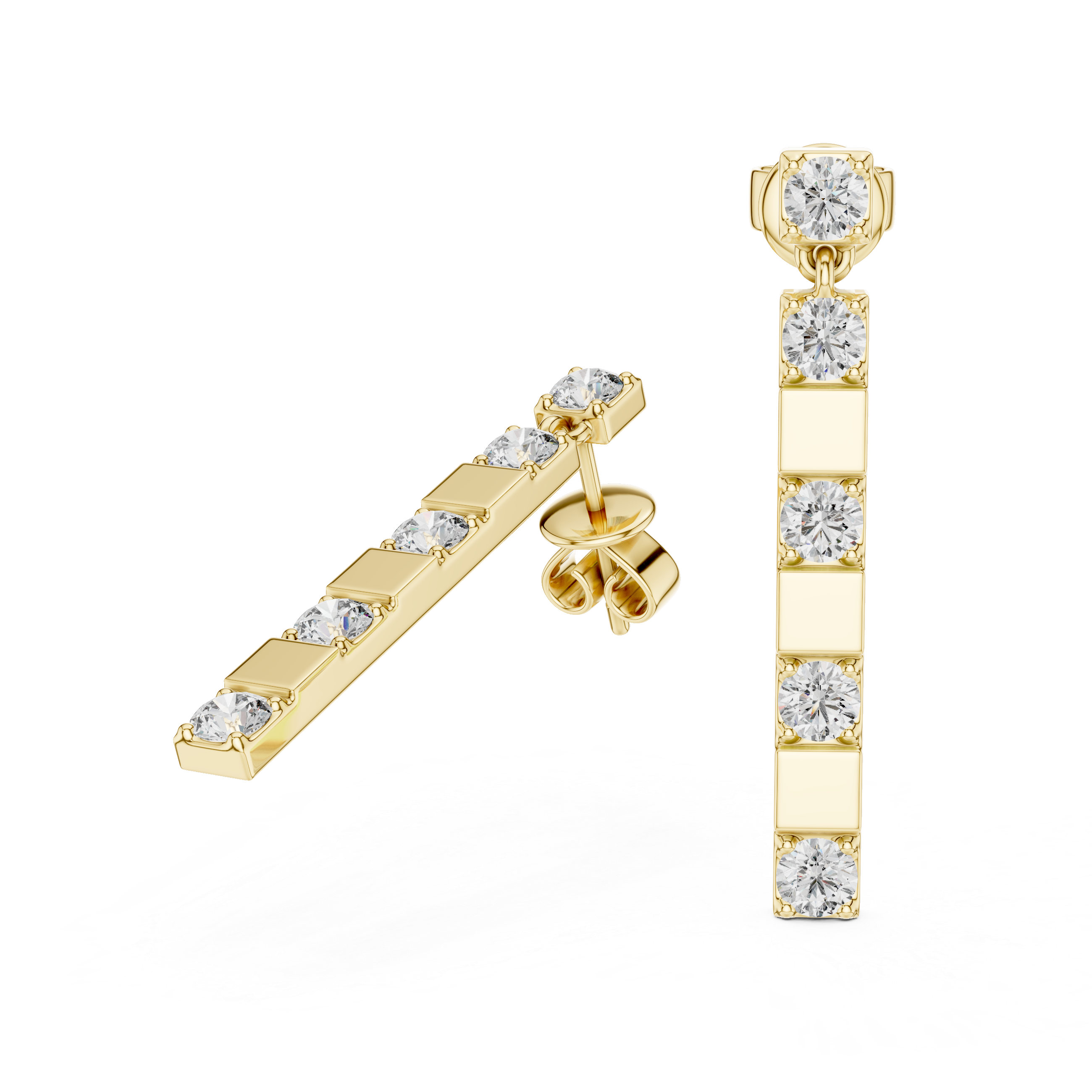 KM0055 Yellow Gold View 1