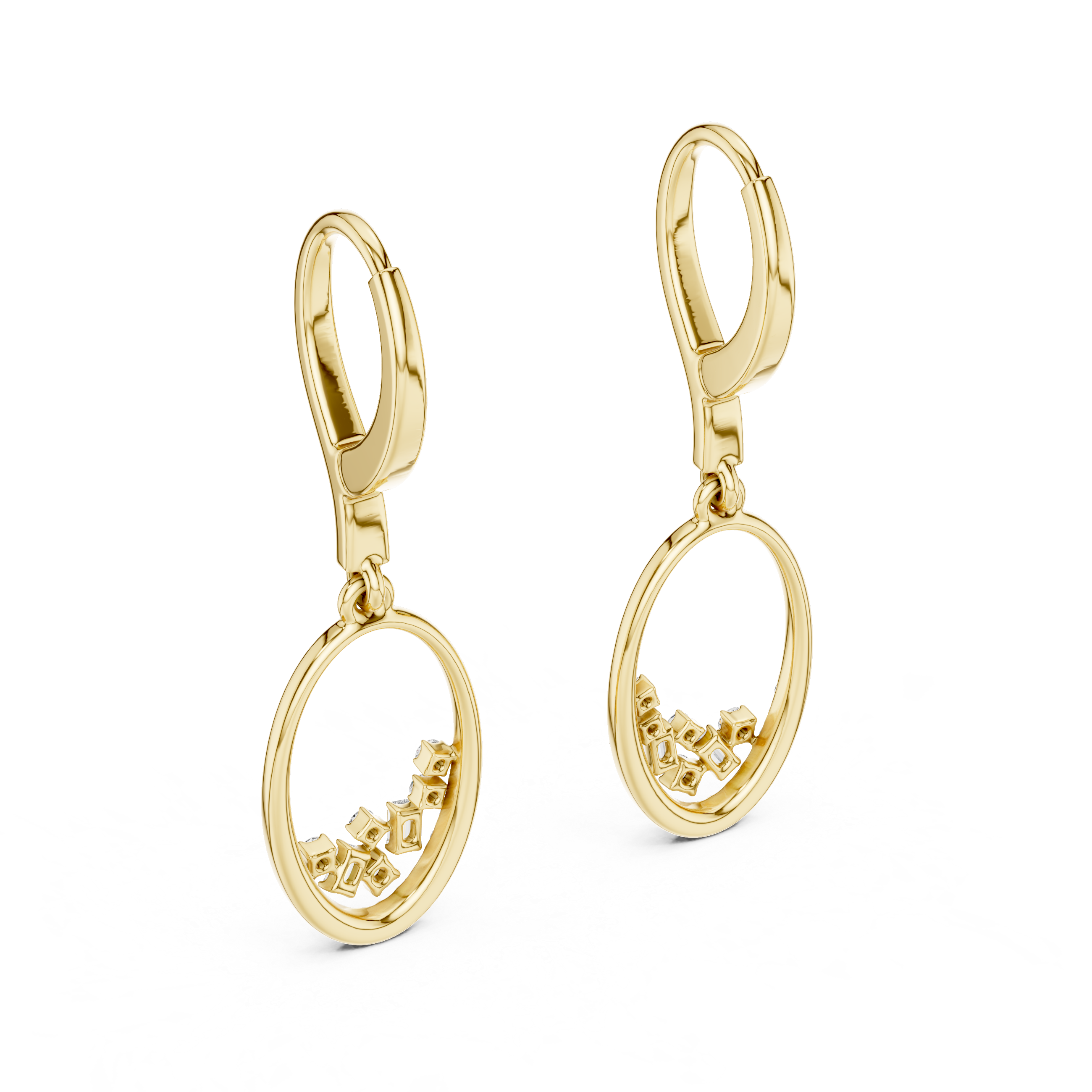 KM0058 Yellow Gold View 3