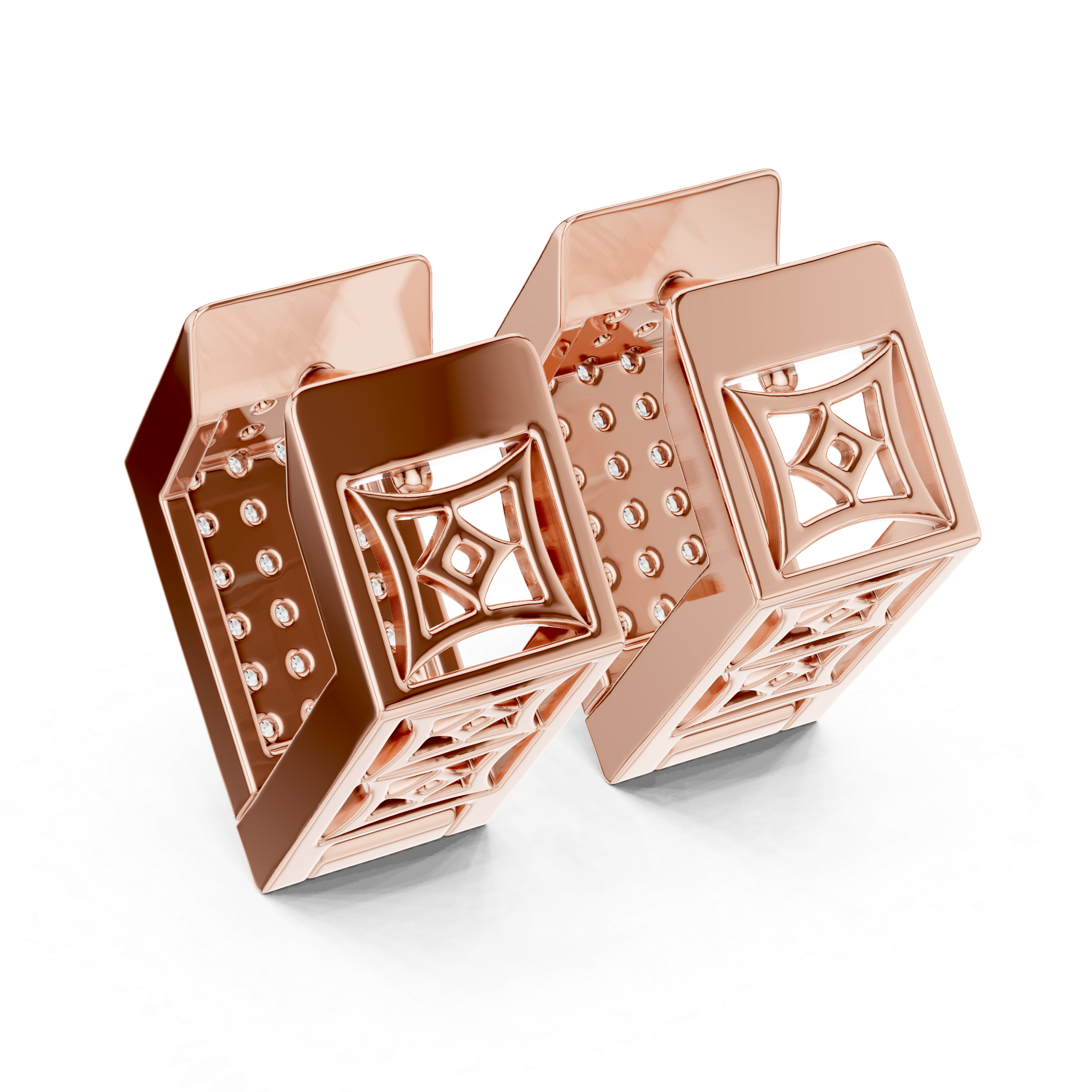 KM0077 Rose Gold View 3