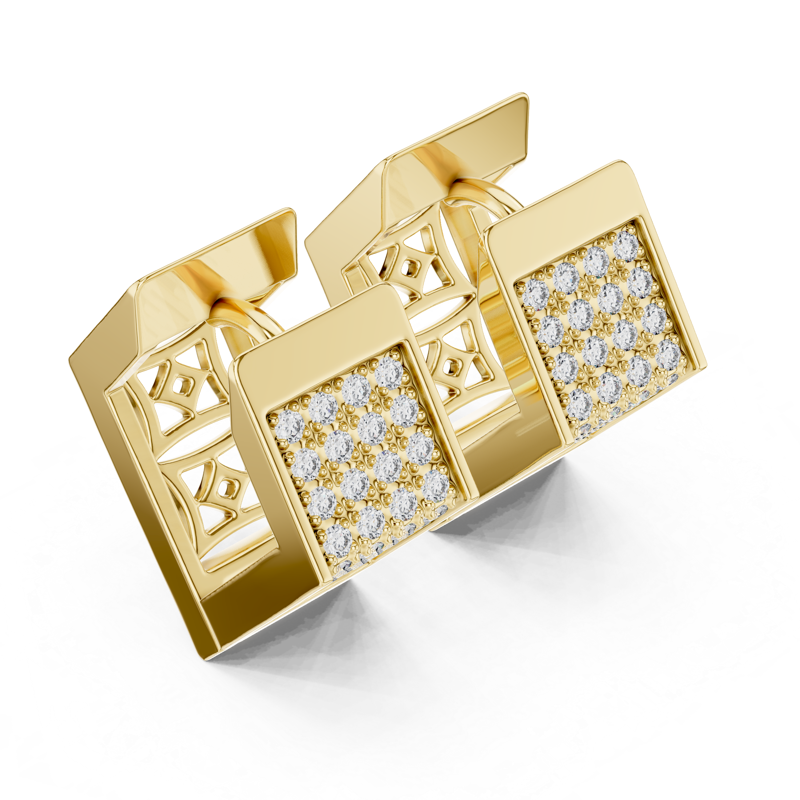 KM0077 Yellow Gold View 2