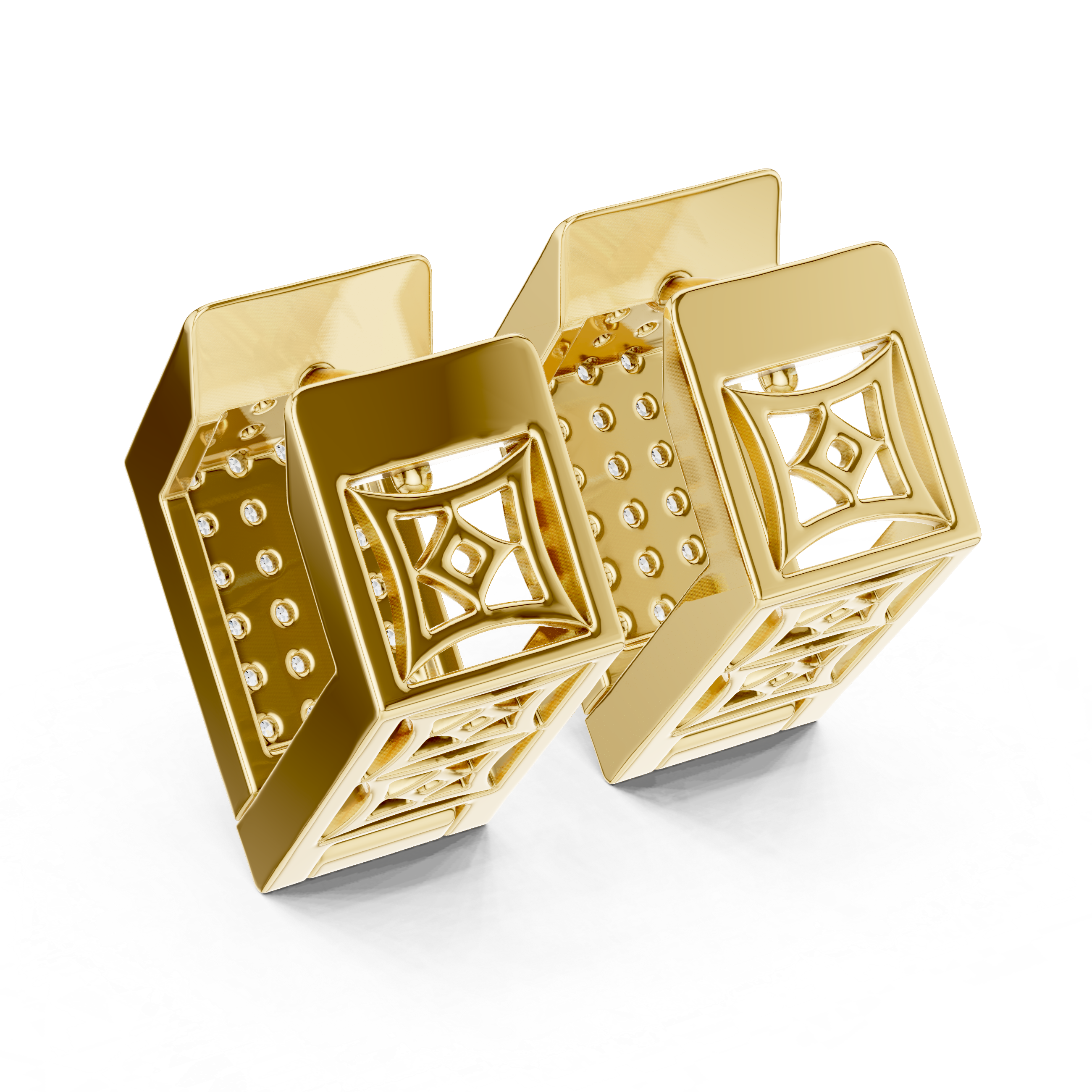 KM0077 Yellow Gold View 3