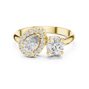 KM0059 Yellow Gold View 4