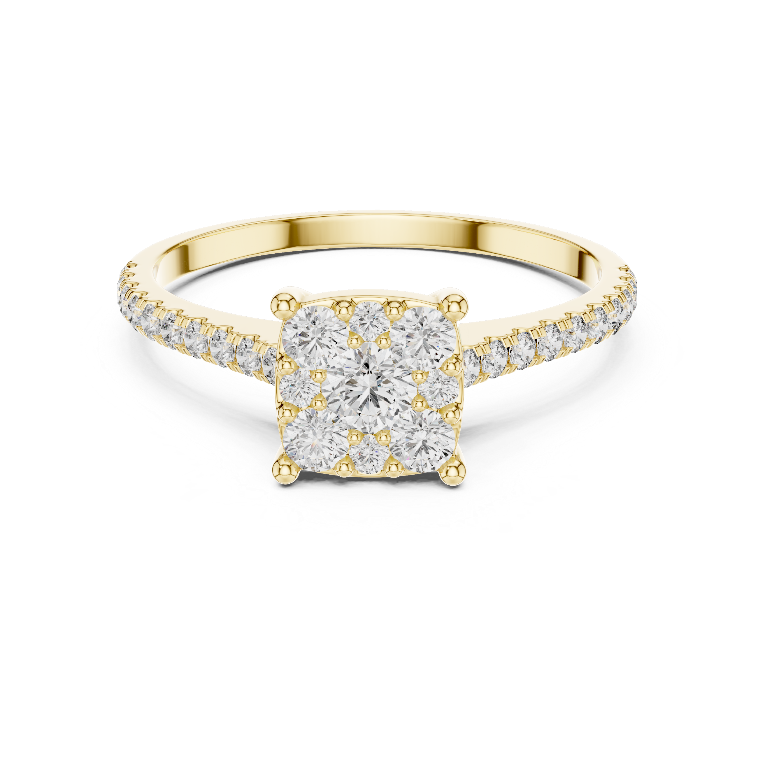 KM0060 Yellow Gold View 4
