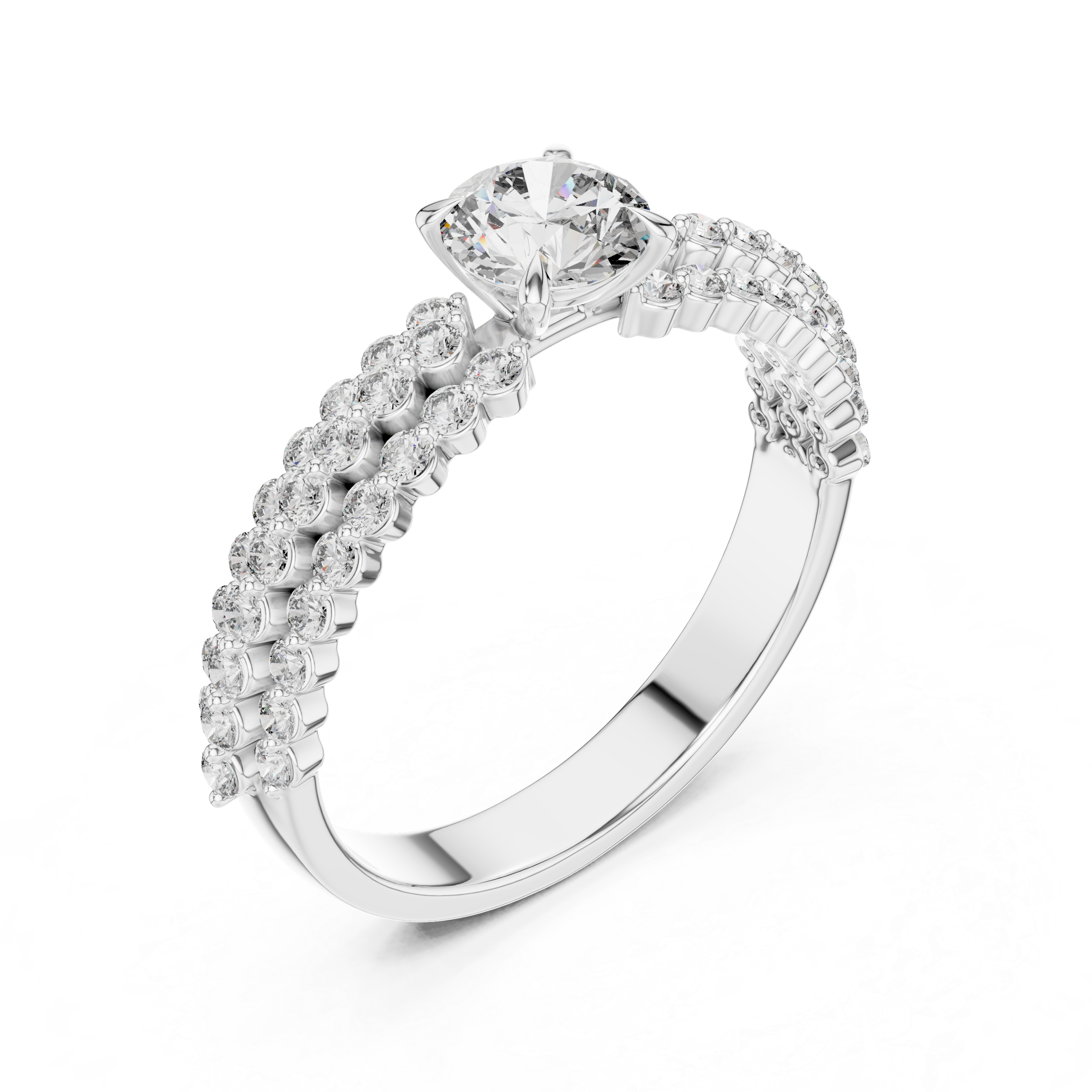 KM0061 White Gold View 2