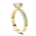 KM0062 Yellow Gold View 1