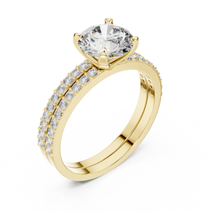 KM0062 Yellow Gold View 2
