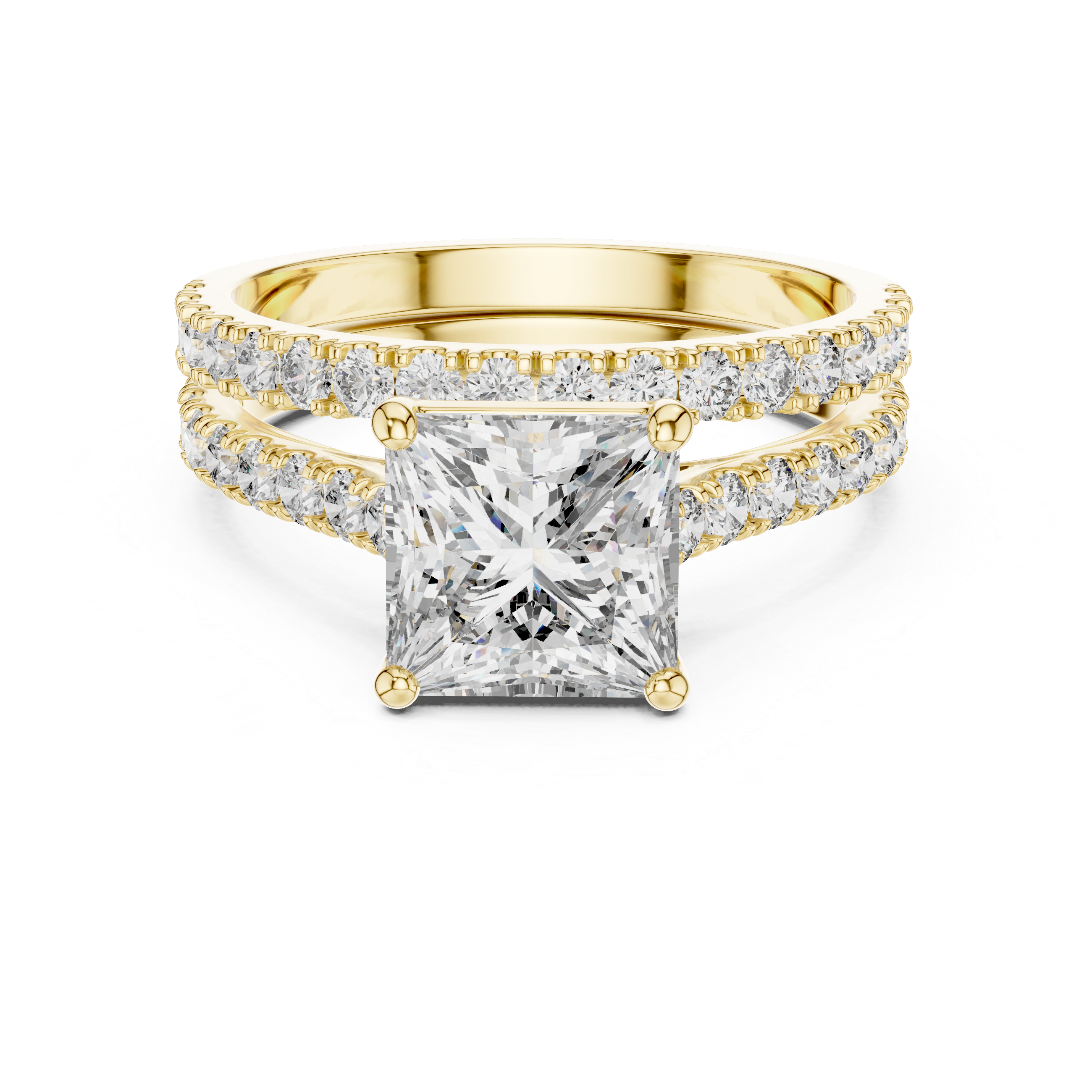 KM0063 Yellow Gold View 4