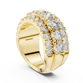 Emerald Line Ring