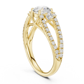 Regal Ribbon Diamond Ring