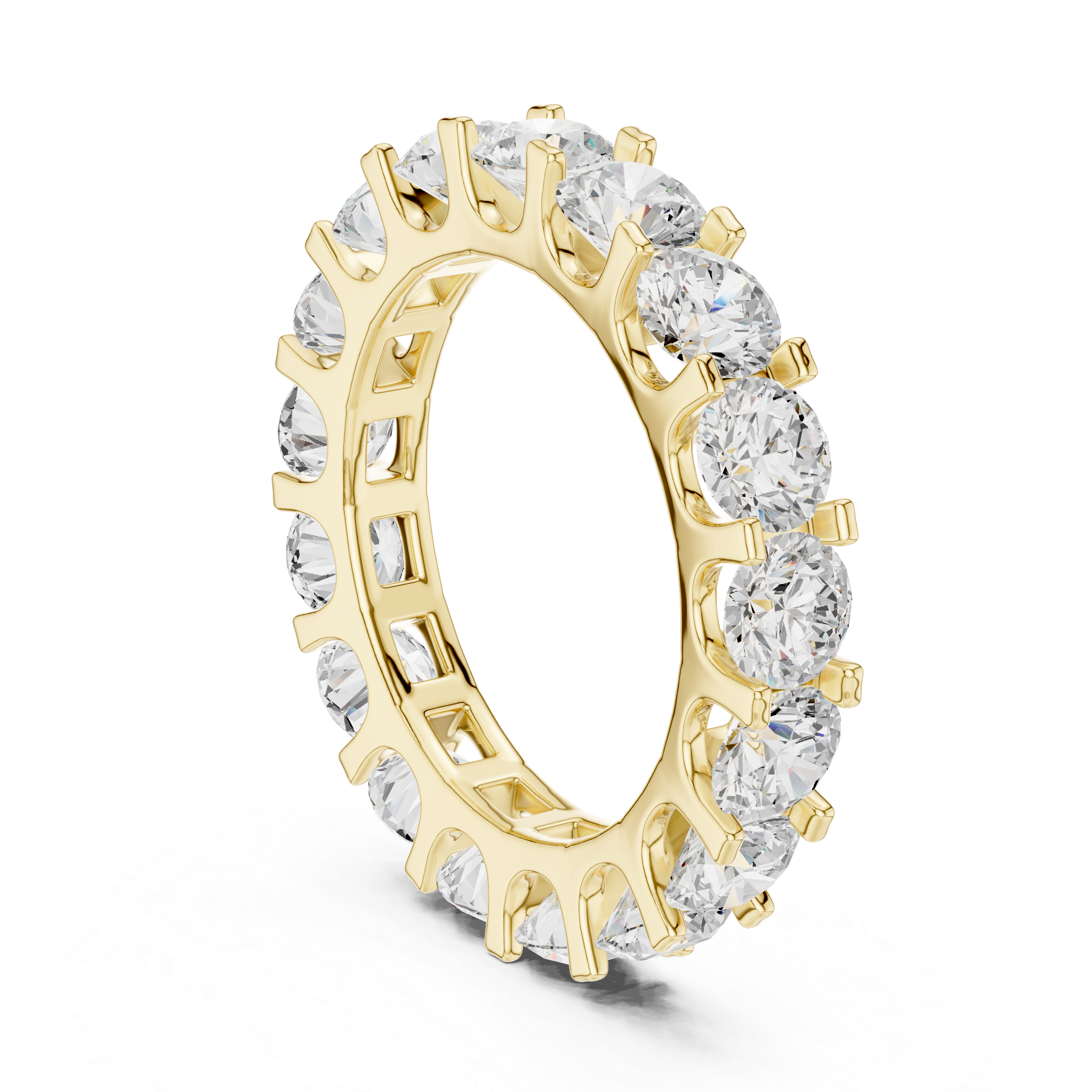 Royal Loop Pavé Diamond Ring