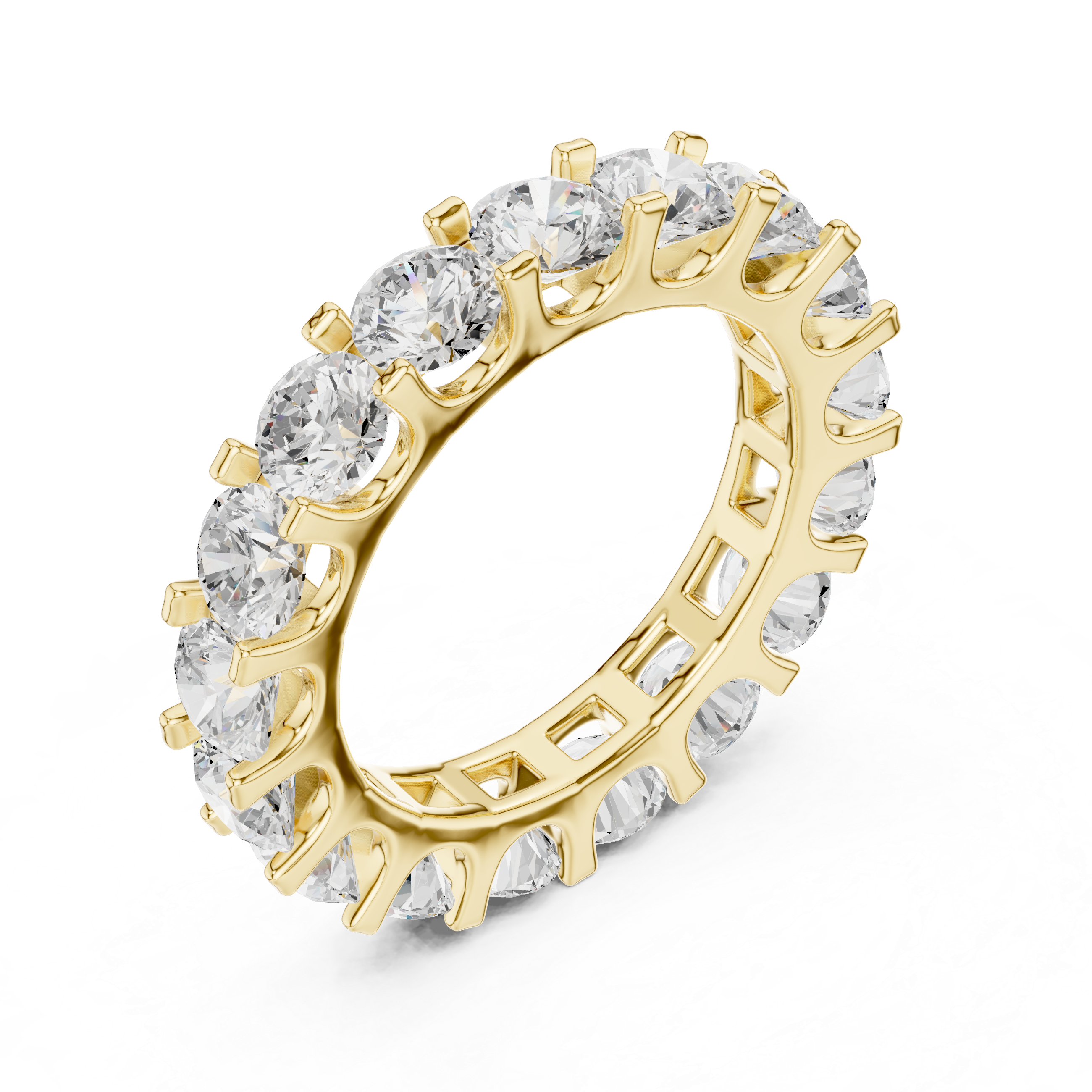 Royal Loop Pavé Diamond Ring