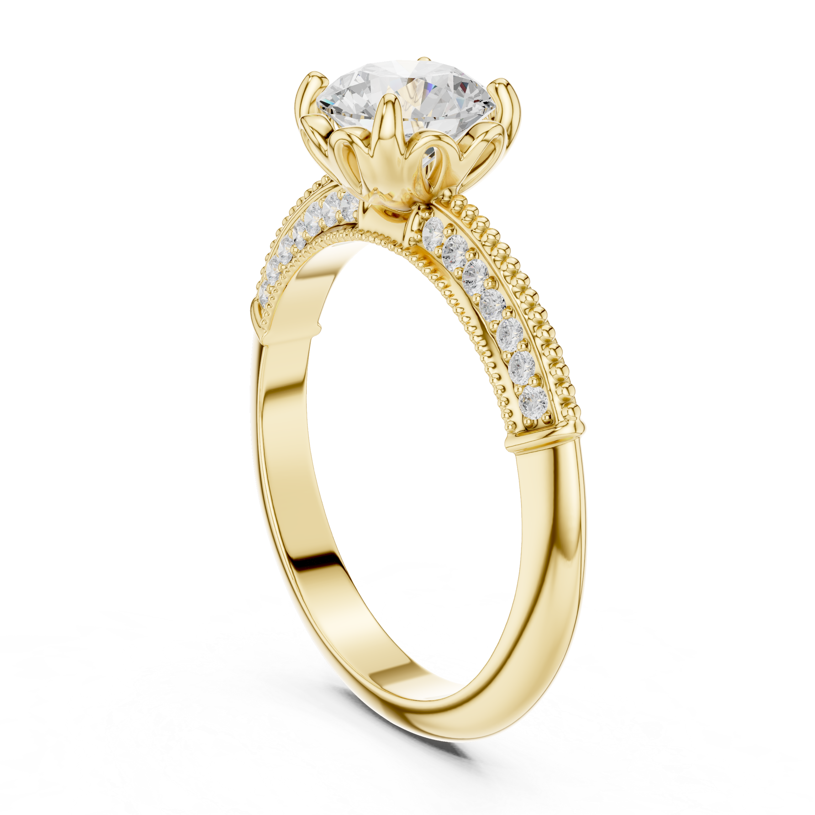 Infinity Whisper Diamond Ring