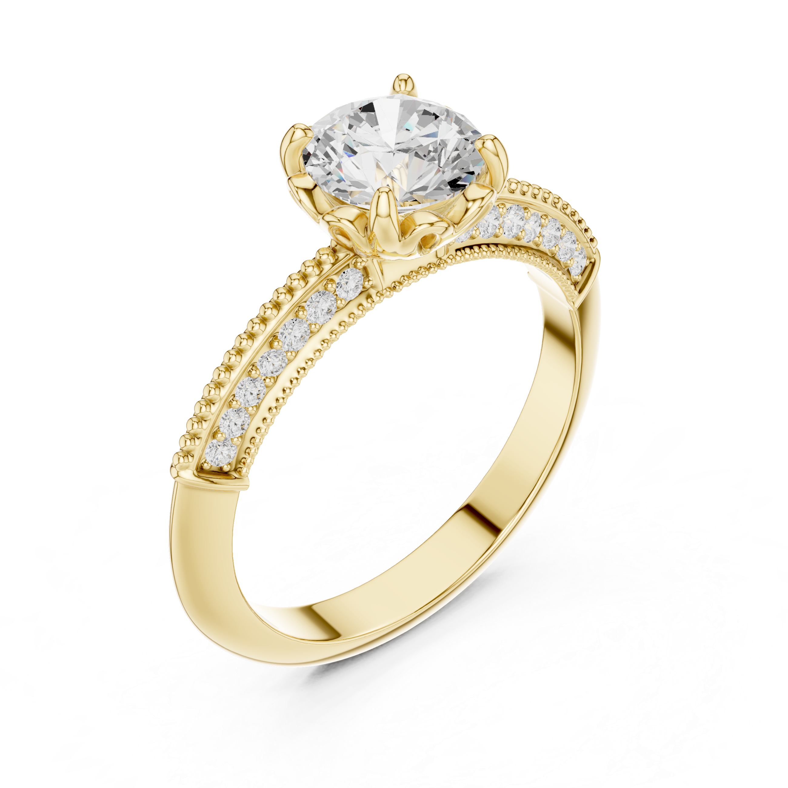 Infinity Whisper Diamond Ring