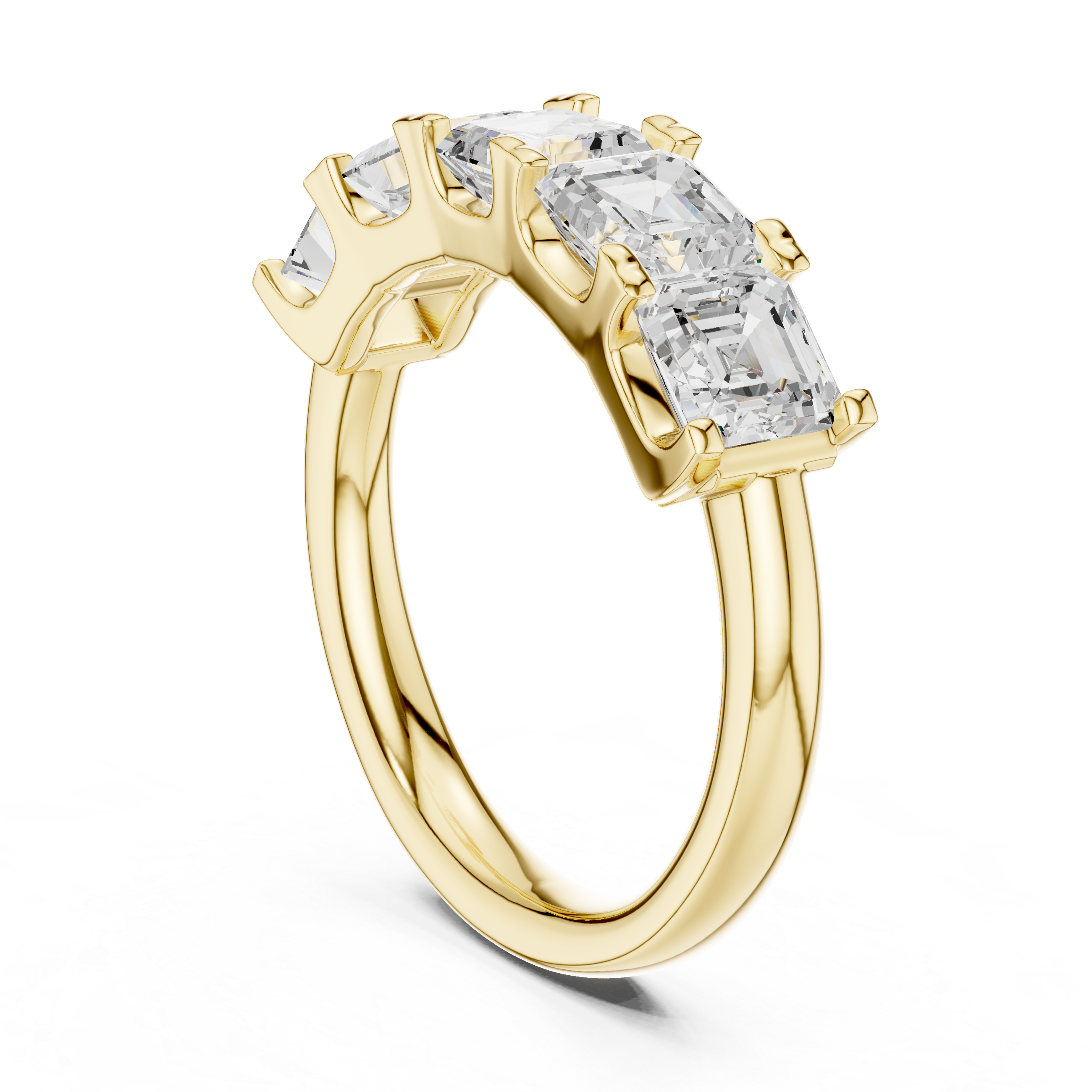 Sun Halo Gold Diamond Ring