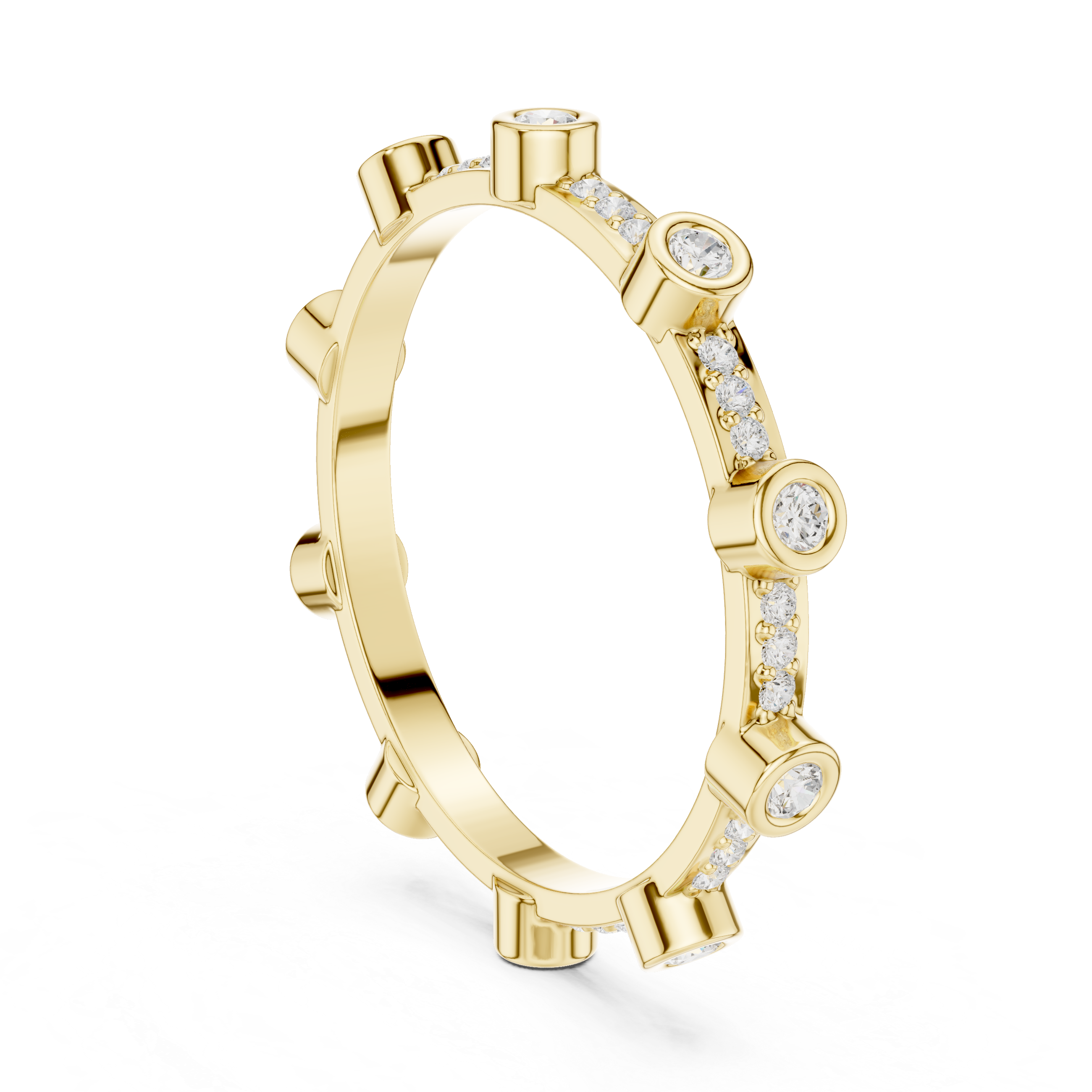 Blooming Halo Diamond Ring