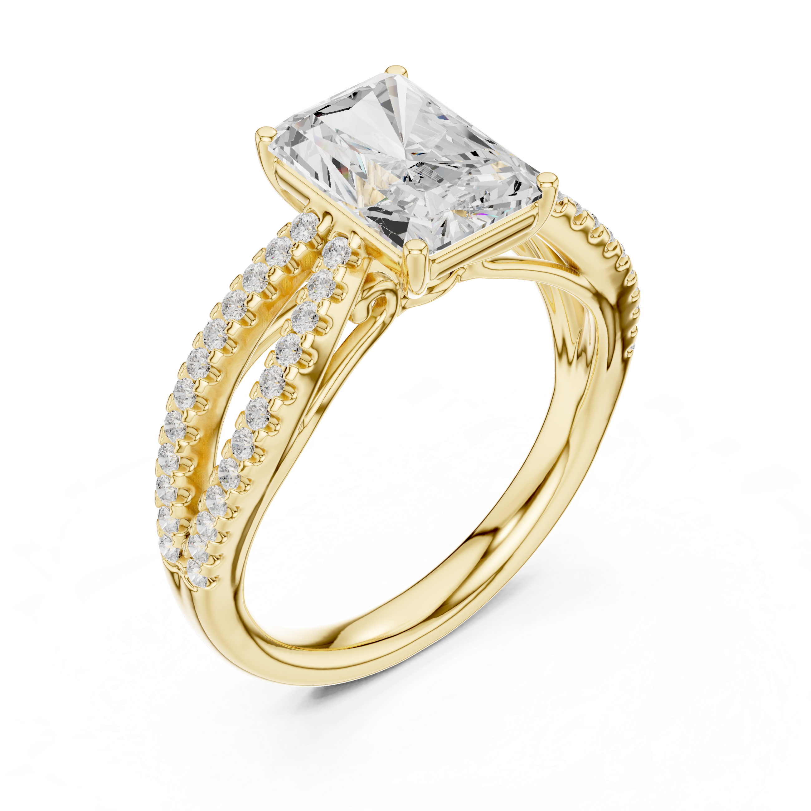 Pear Majesty Diamond Ring