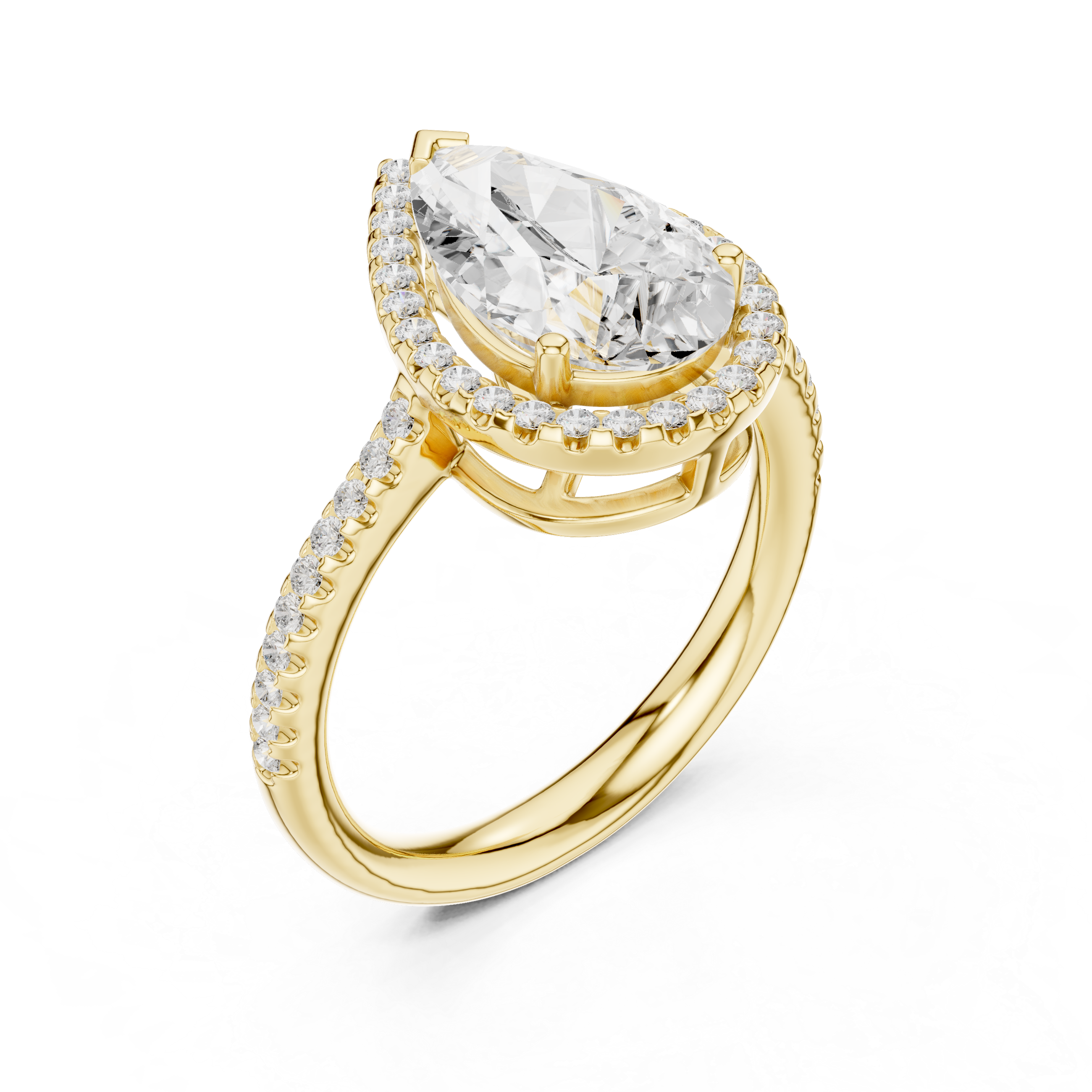 Minimal Unity Diamond Ring