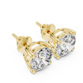 Round Diamond Stud Earring