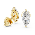 Marquise Diamond Stud Earring