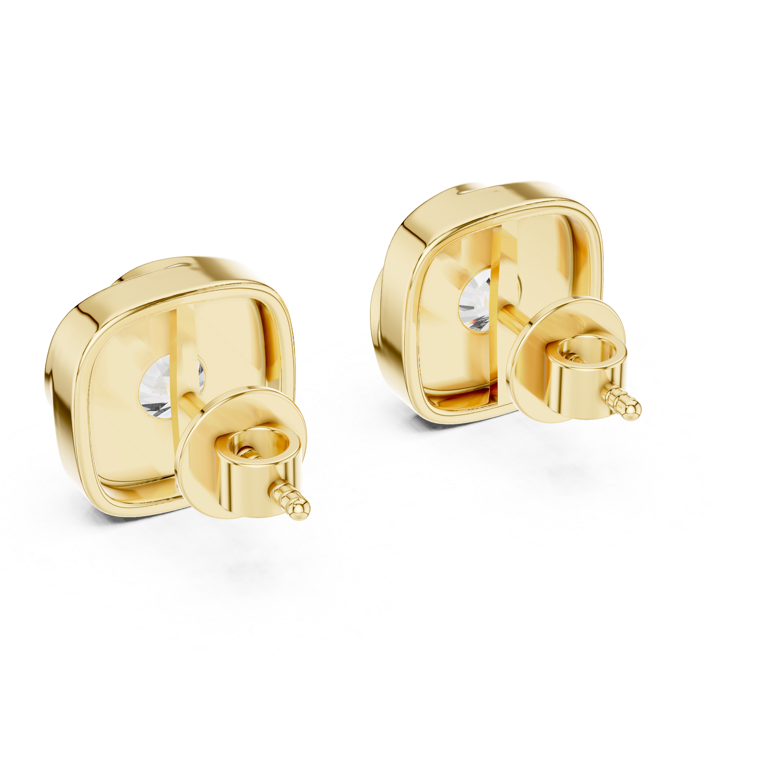 Lumi Diamond Stud Earring