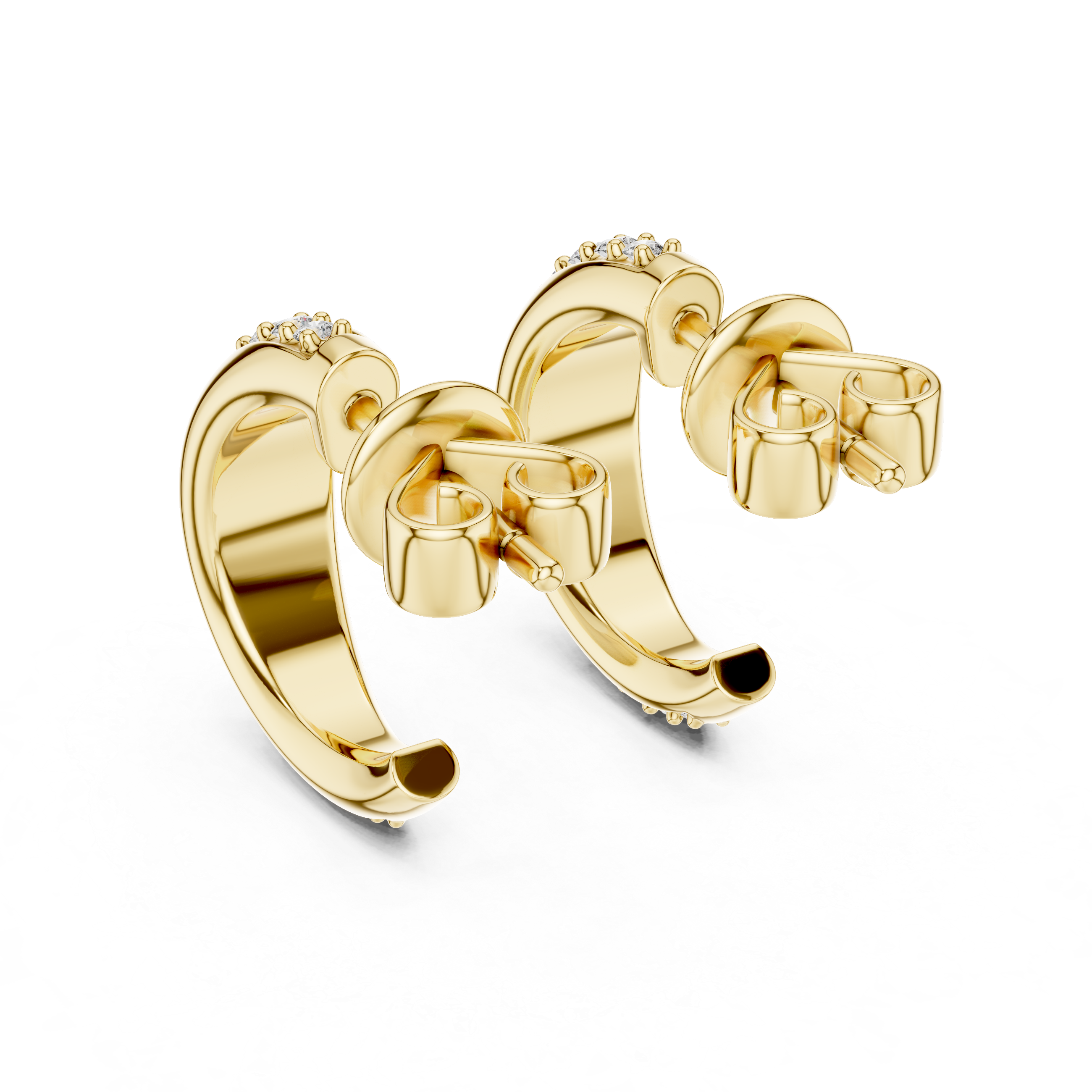 KM0054 Yellow Gold View 3