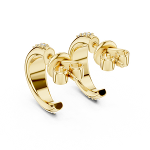 KM0054 Yellow Gold View 3