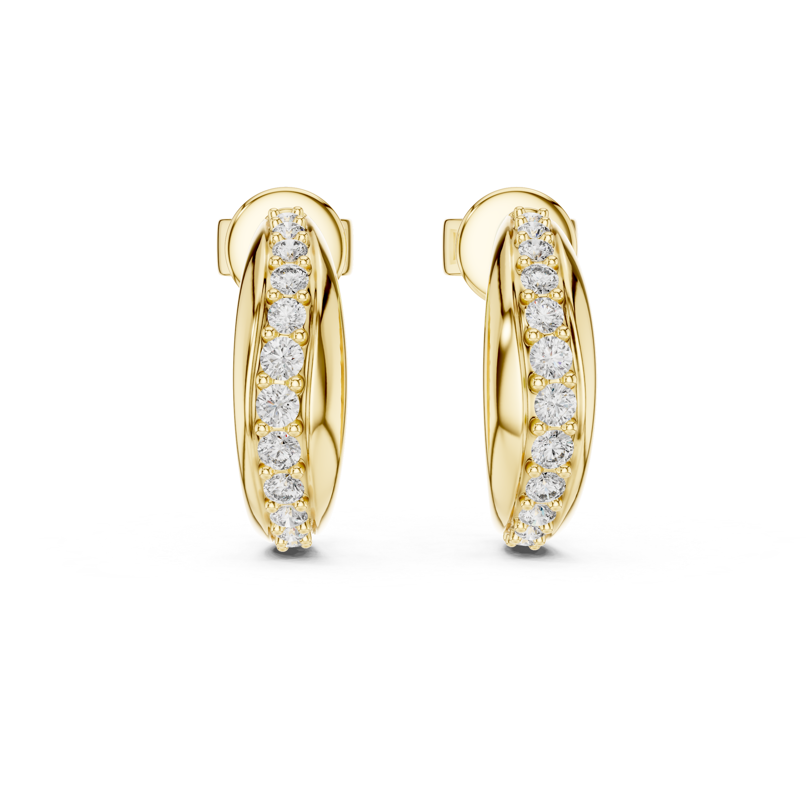 KM0054 Yellow Gold View 4
