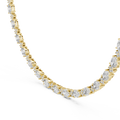Sapphire Curve Necklace