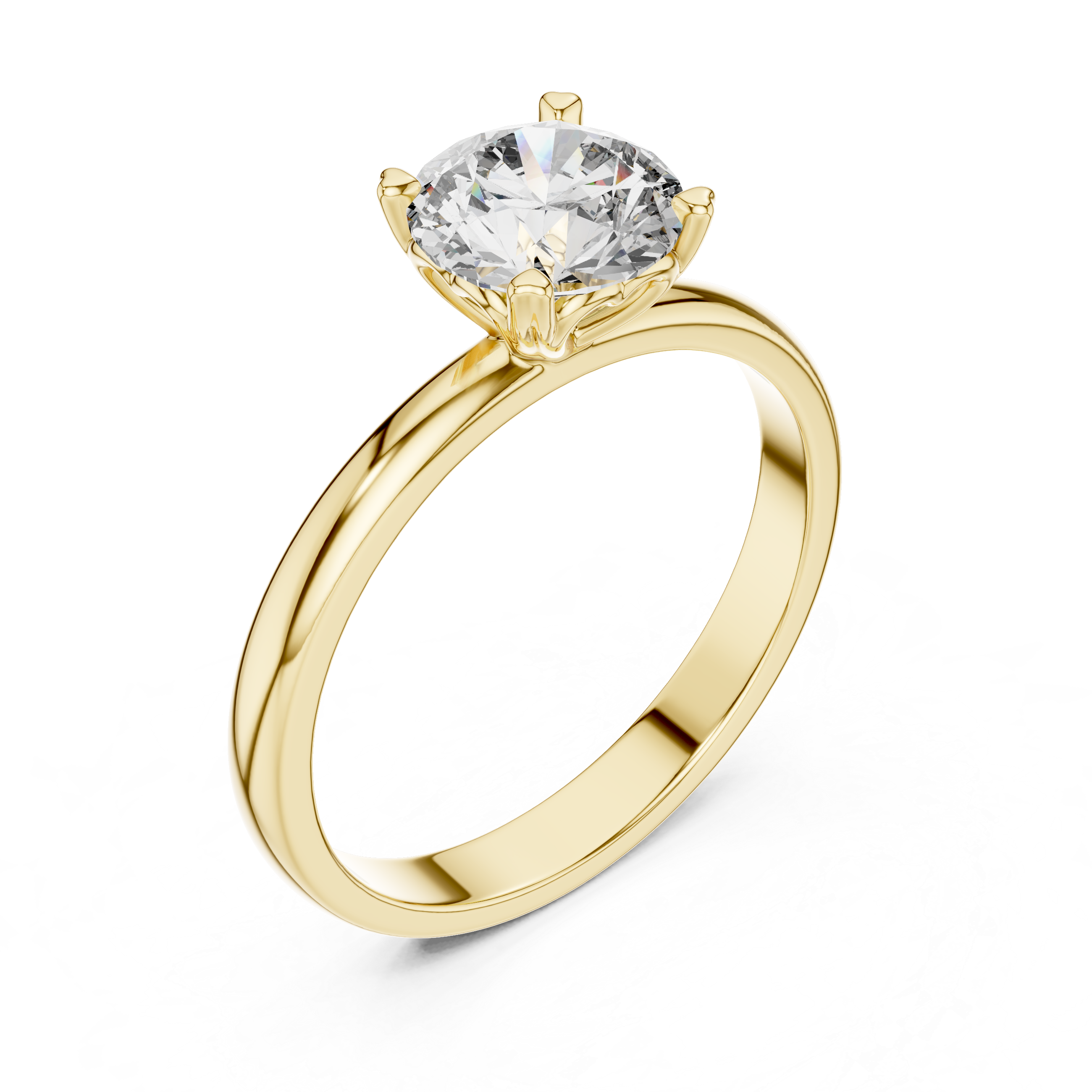 Veloura Solitaire Ring