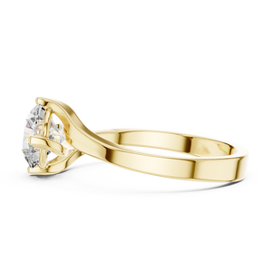KM0022 Yellow Gold View 3