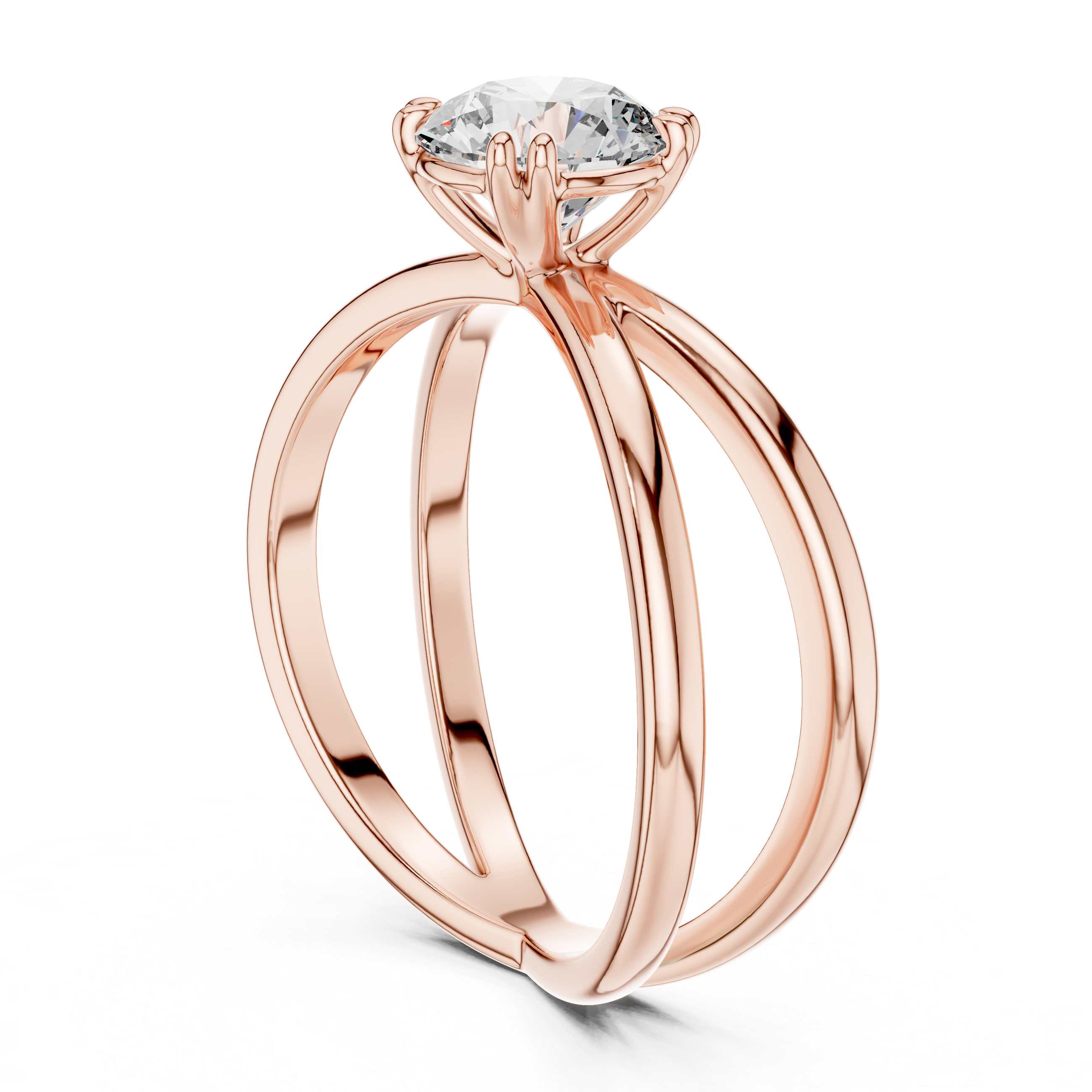 KM0020 Rose Gold View 1
