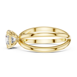 KM0020 Yellow Gold View 3