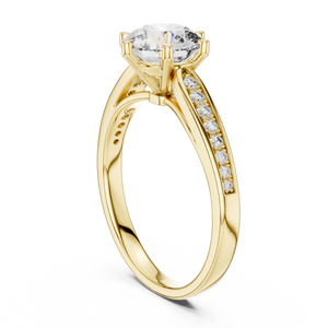 KM0030 Yellow Gold View 1