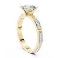 KM0029 Yellow Gold View 1