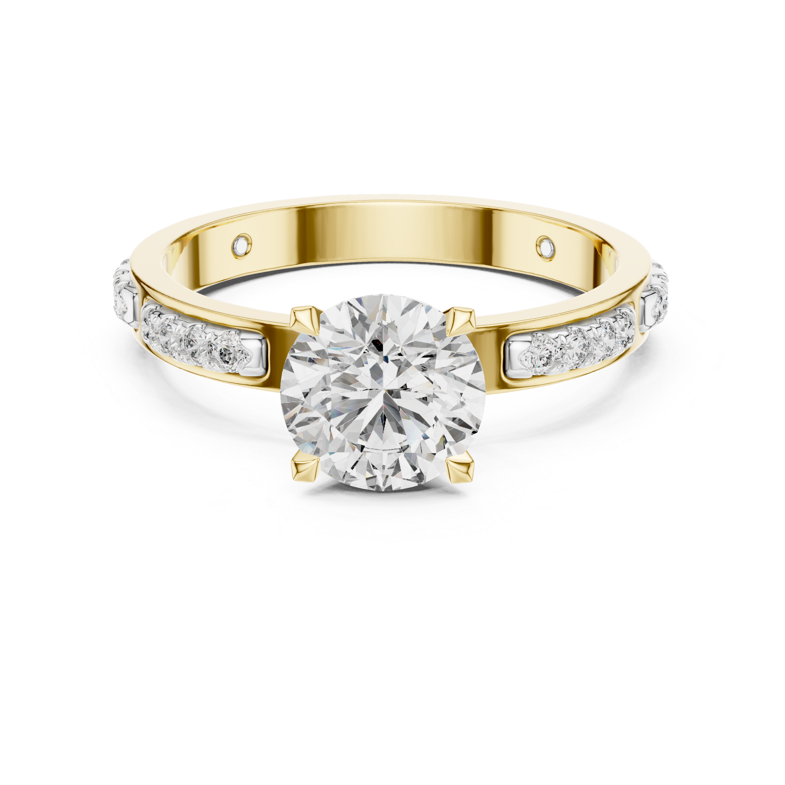 KM0029 Yellow Gold View 4