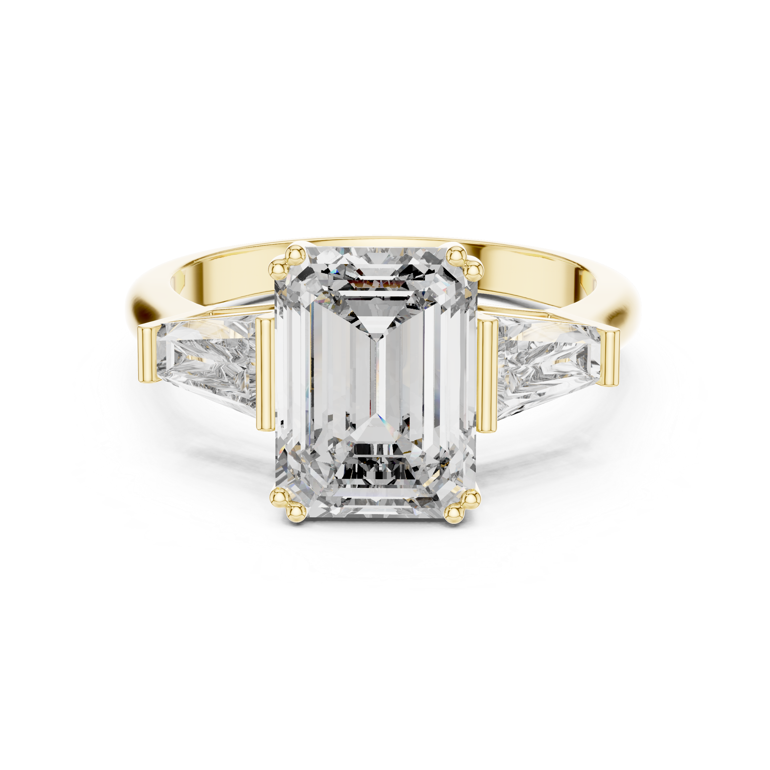 KM0028 Yellow Gold View 4