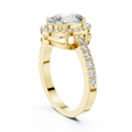 KM0027 Yellow Gold View 1