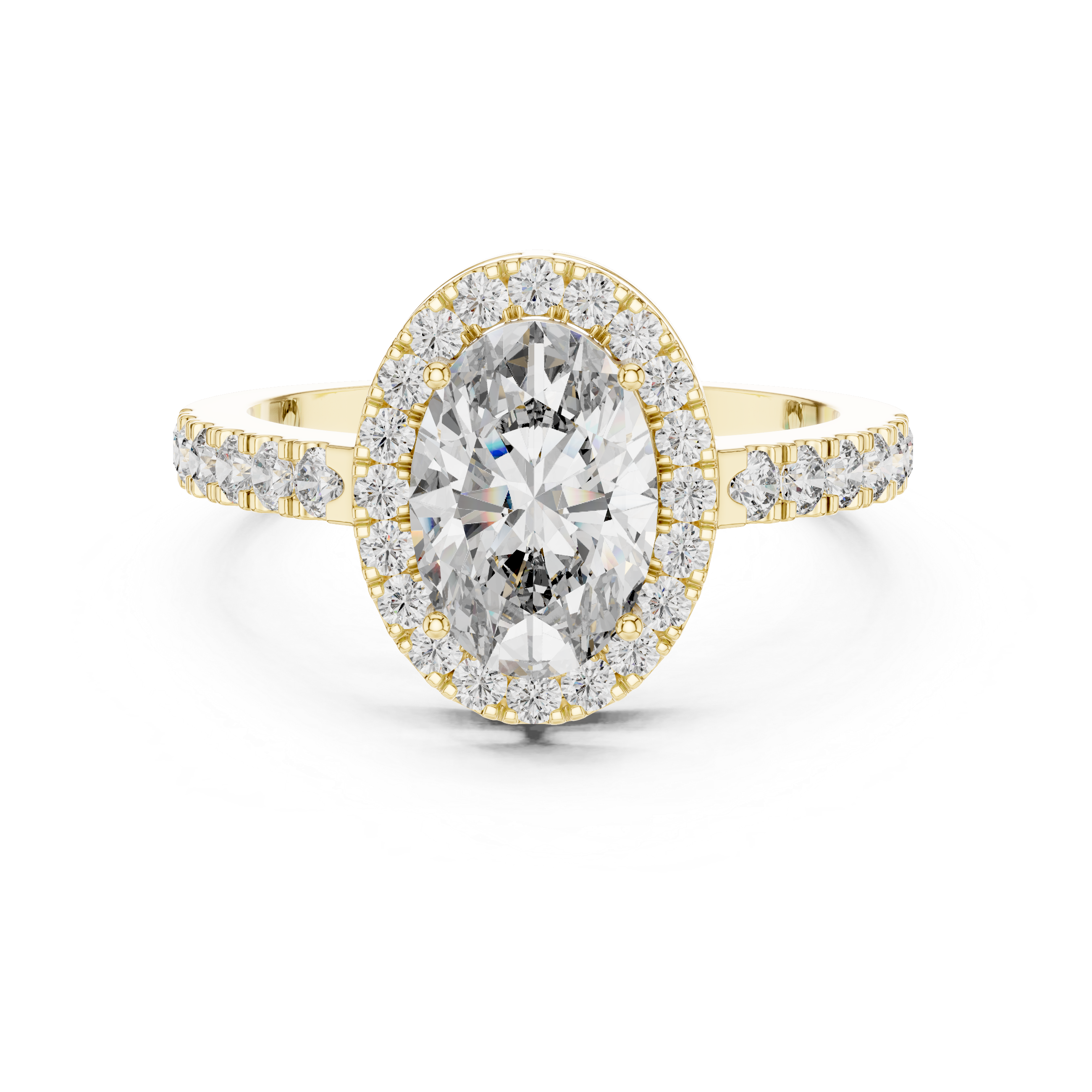KM0027 Yellow Gold View 4